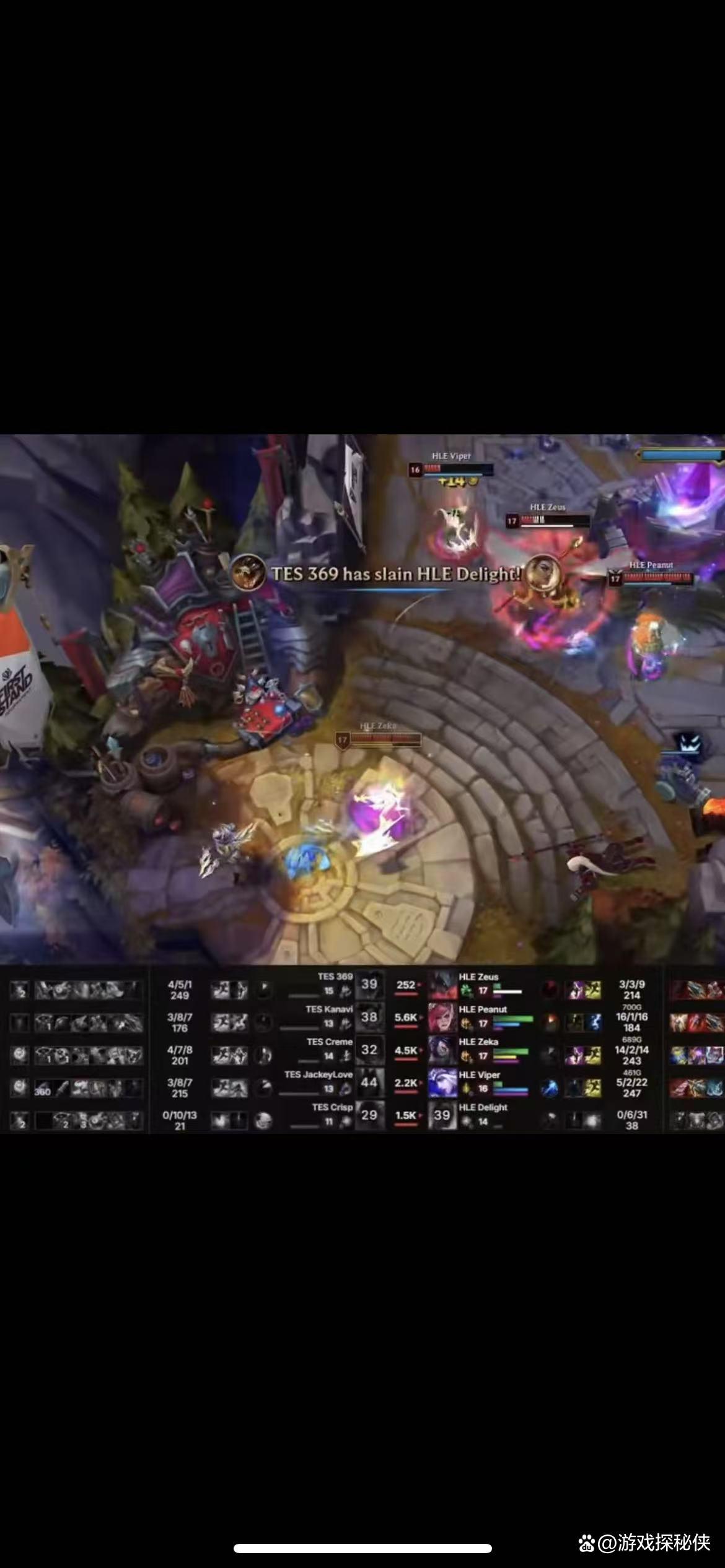 包含HLE碾压TES，JackeyLove开启传奇时刻激烈交锋八强赛，点燃全场激情的词条